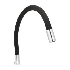 Black Silicone Flexible  Single Flow Spout