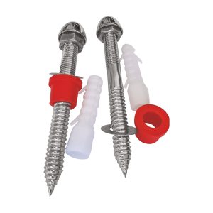9'’ WALL HUNG RACK BOLT (S.S.-202) Brass
