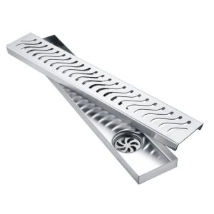 Shower Drain Channel  with Cockroach Trap-Wave