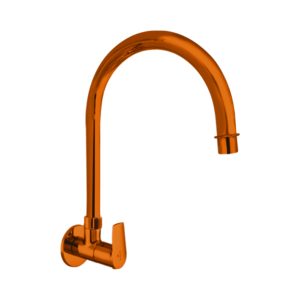 Omega-20 Rose Gold Sink Cock in ong Spout