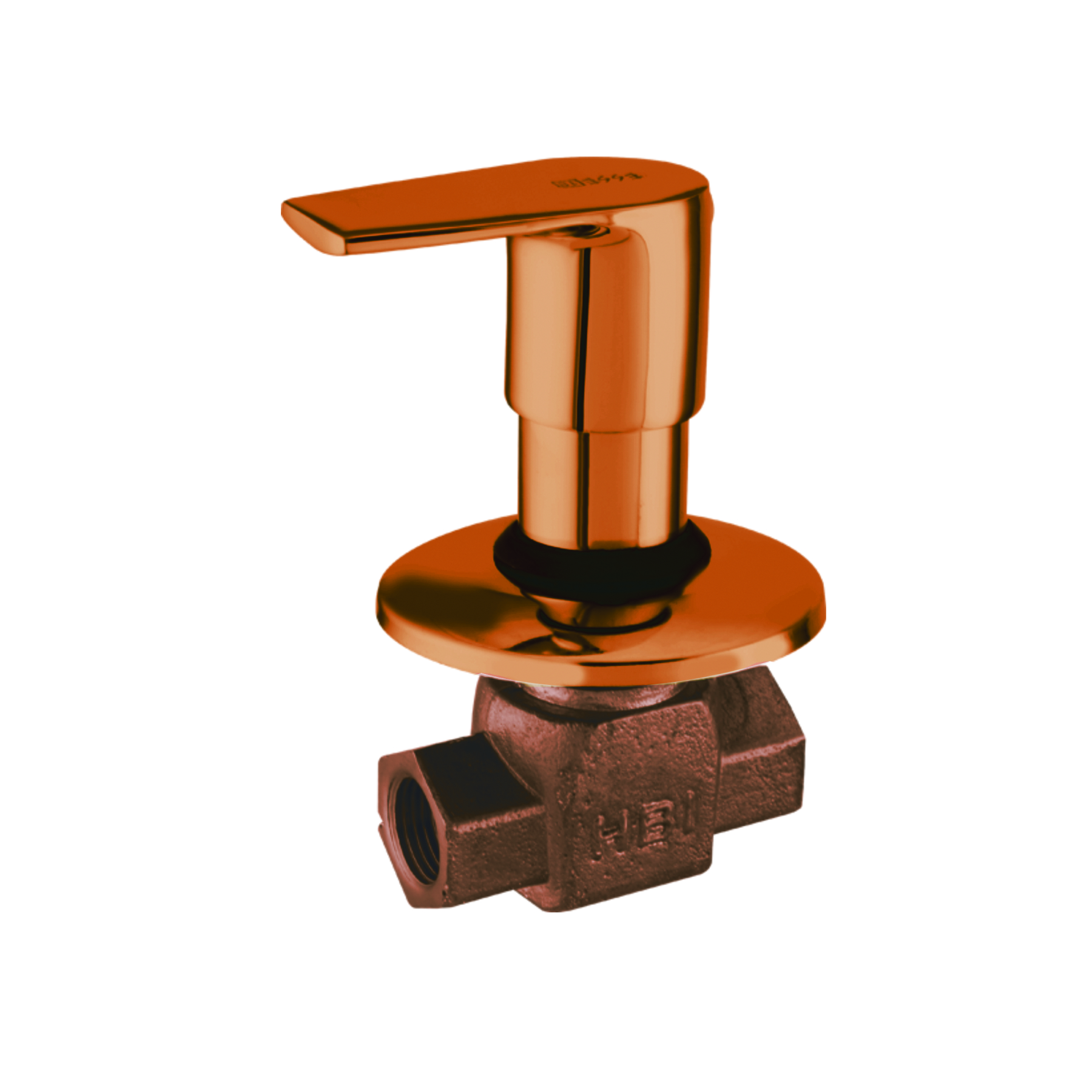 Omega-20 Rose Gold Concealed Stop Cock Pure Control. Seamless Elegance.